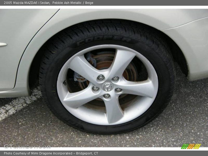 Pebble Ash Metallic / Beige 2005 Mazda MAZDA6 i Sedan