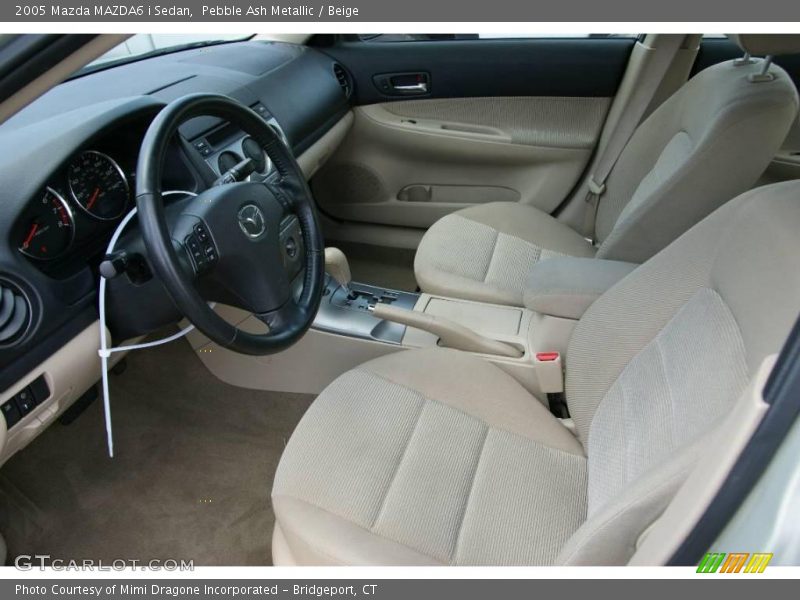 Pebble Ash Metallic / Beige 2005 Mazda MAZDA6 i Sedan