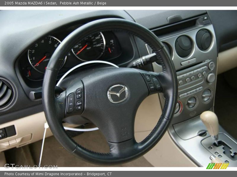 Pebble Ash Metallic / Beige 2005 Mazda MAZDA6 i Sedan