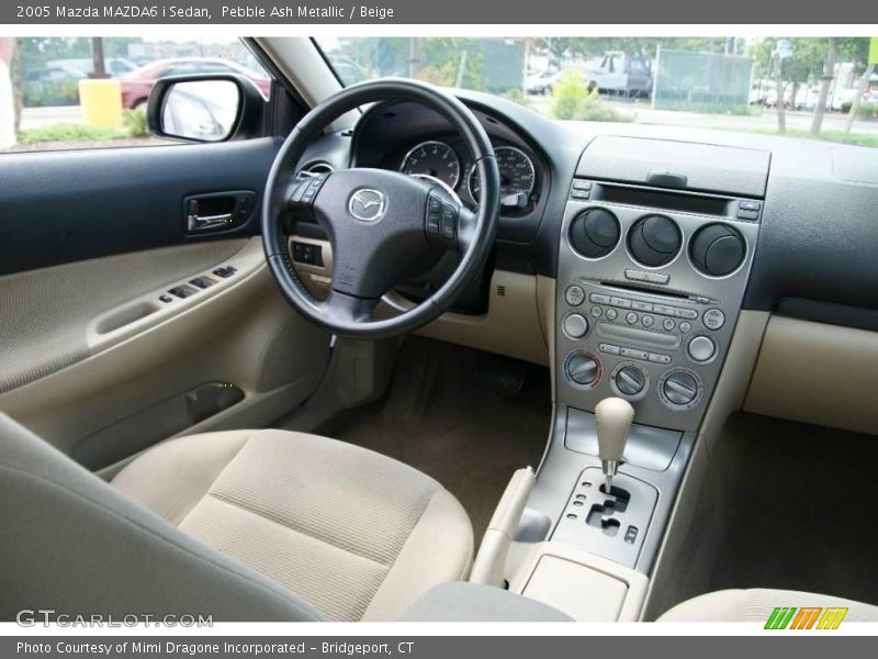 Pebble Ash Metallic / Beige 2005 Mazda MAZDA6 i Sedan