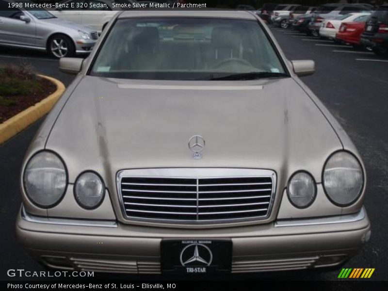 Smoke Silver Metallic / Parchment 1998 Mercedes-Benz E 320 Sedan