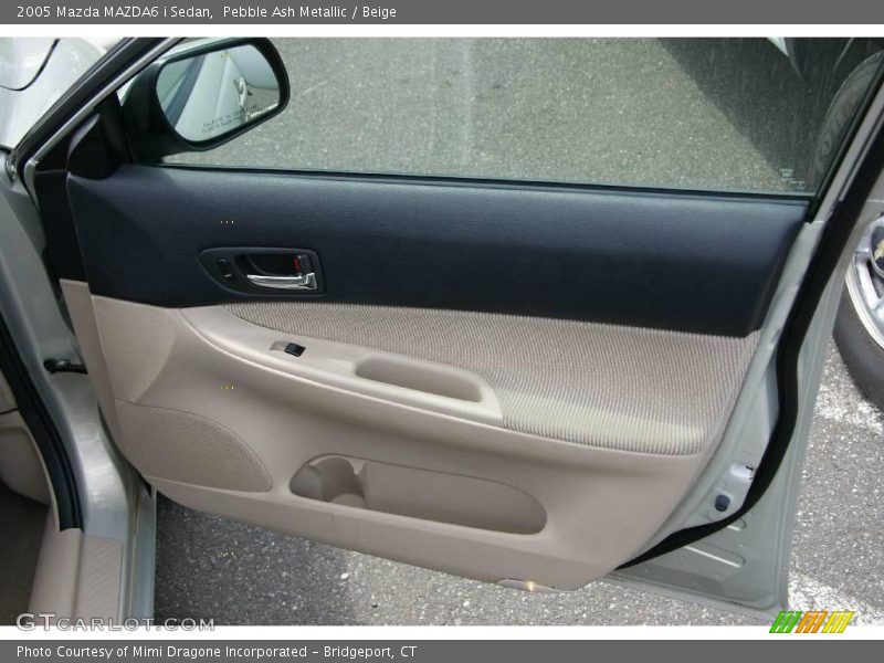 Pebble Ash Metallic / Beige 2005 Mazda MAZDA6 i Sedan