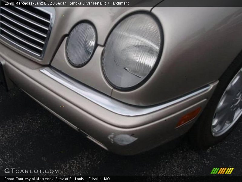 Smoke Silver Metallic / Parchment 1998 Mercedes-Benz E 320 Sedan