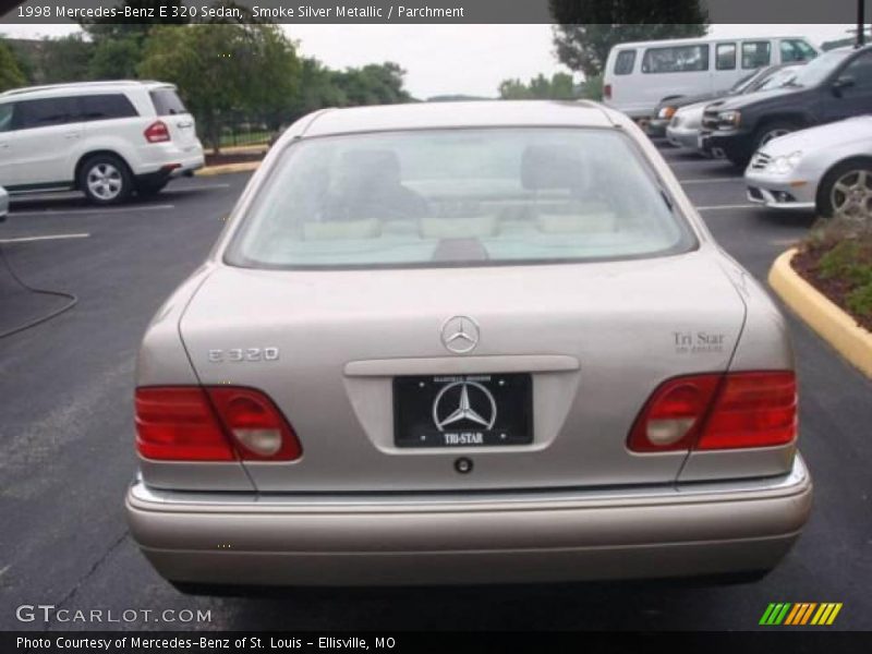 Smoke Silver Metallic / Parchment 1998 Mercedes-Benz E 320 Sedan
