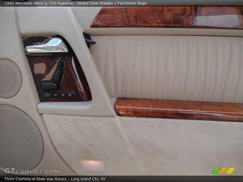 Smoke Silver Metallic / Parchment Beige 1995 Mercedes-Benz SL 500 Roadster