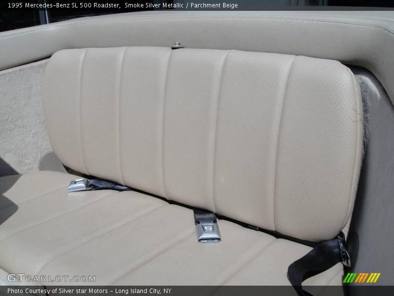 Smoke Silver Metallic / Parchment Beige 1995 Mercedes-Benz SL 500 Roadster