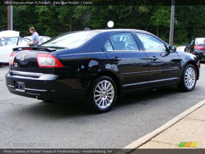 Dark Blue Metallic / Camel 2008 Mercury Milan I4 Premier