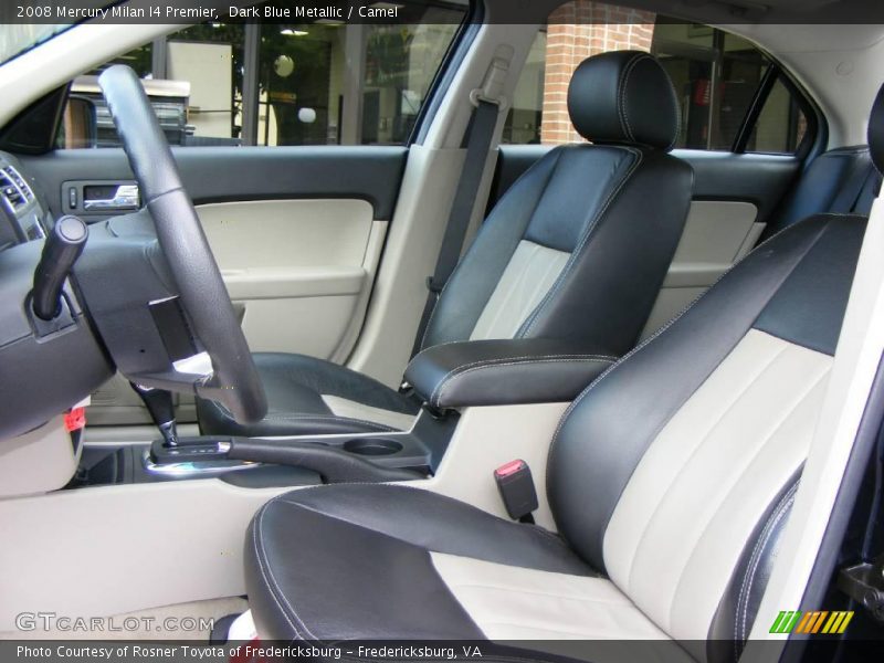 Dark Blue Metallic / Camel 2008 Mercury Milan I4 Premier