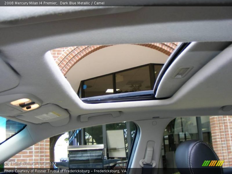 Dark Blue Metallic / Camel 2008 Mercury Milan I4 Premier