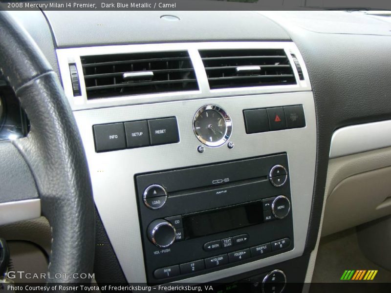 Dark Blue Metallic / Camel 2008 Mercury Milan I4 Premier