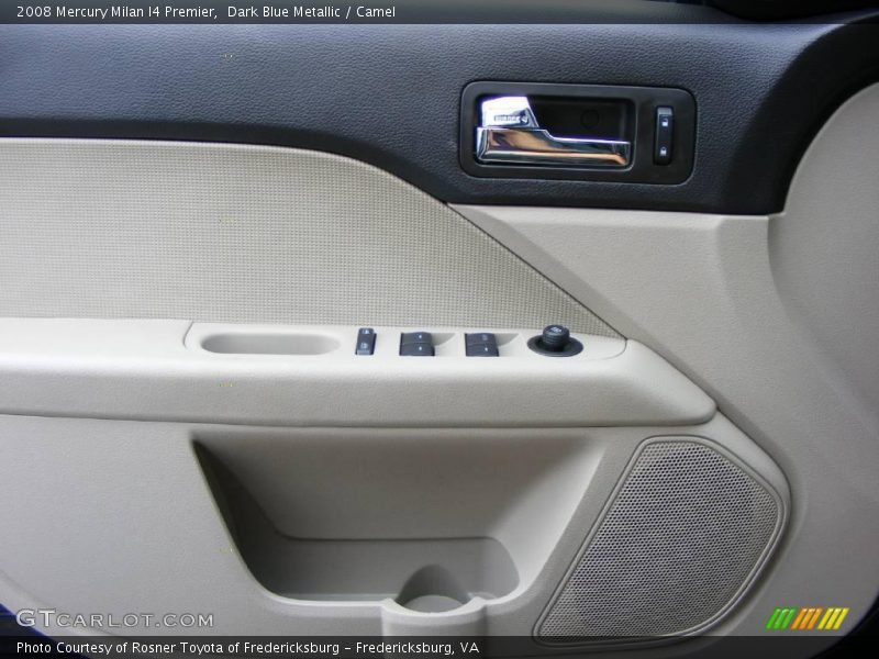 Dark Blue Metallic / Camel 2008 Mercury Milan I4 Premier