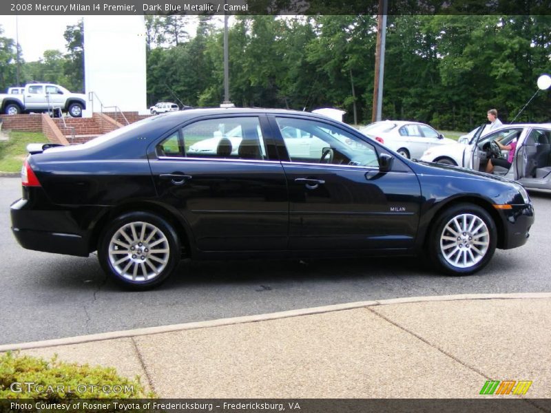 Dark Blue Metallic / Camel 2008 Mercury Milan I4 Premier