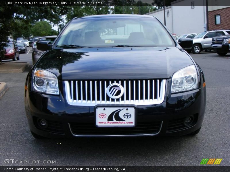 Dark Blue Metallic / Camel 2008 Mercury Milan I4 Premier