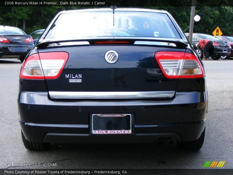 Dark Blue Metallic / Camel 2008 Mercury Milan I4 Premier