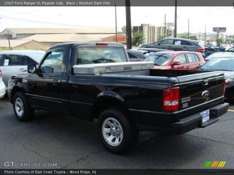 Black / Medium Dark Flint 2007 Ford Ranger XL Regular Cab