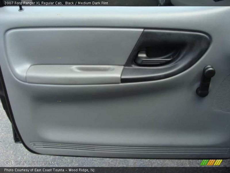 Black / Medium Dark Flint 2007 Ford Ranger XL Regular Cab