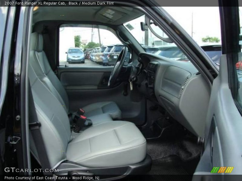 Black / Medium Dark Flint 2007 Ford Ranger XL Regular Cab