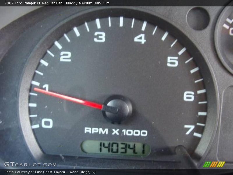 Black / Medium Dark Flint 2007 Ford Ranger XL Regular Cab
