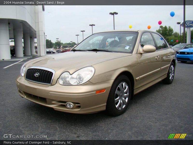 Desert Sand / Beige 2004 Hyundai Sonata