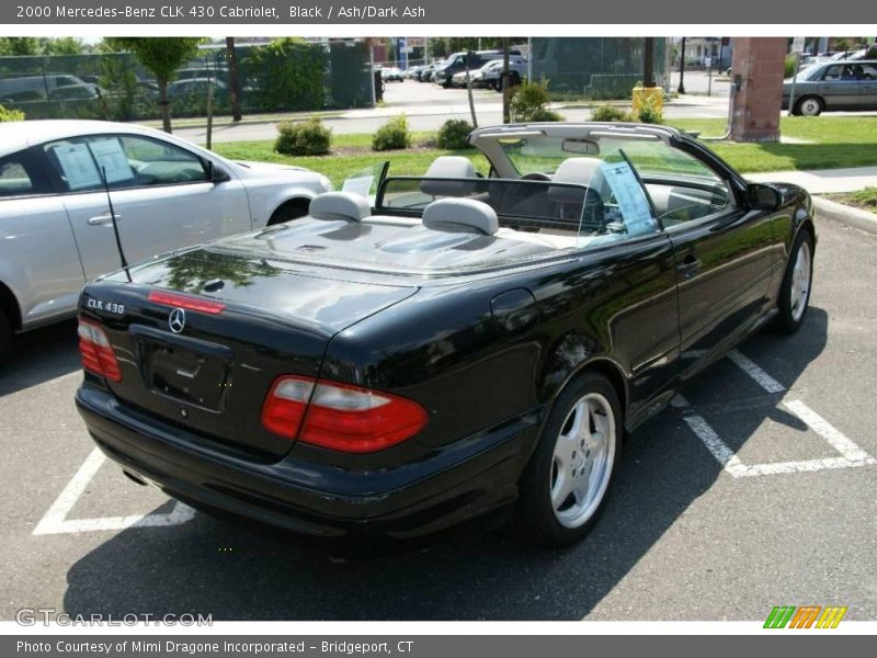 Black / Ash/Dark Ash 2000 Mercedes-Benz CLK 430 Cabriolet
