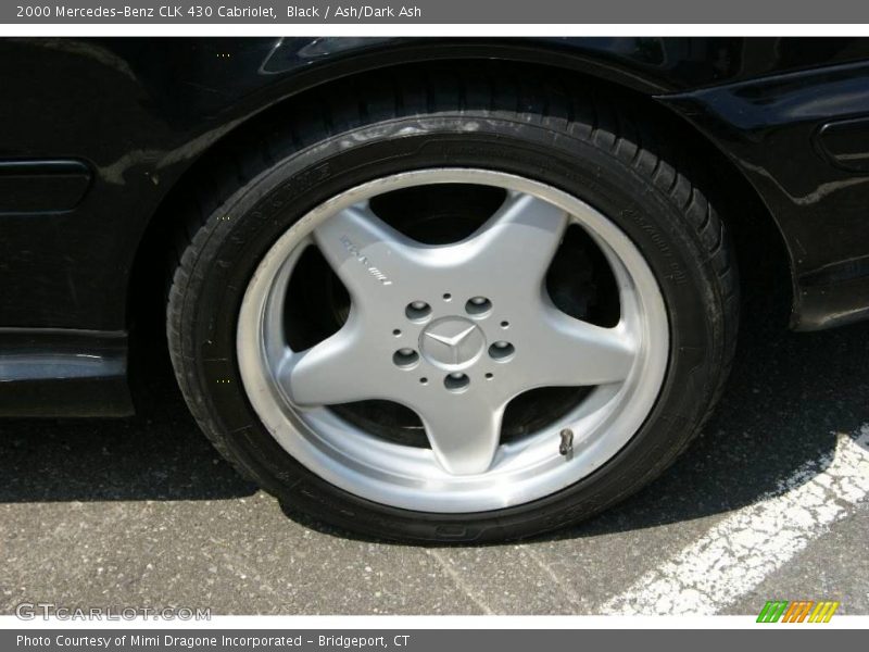 Black / Ash/Dark Ash 2000 Mercedes-Benz CLK 430 Cabriolet