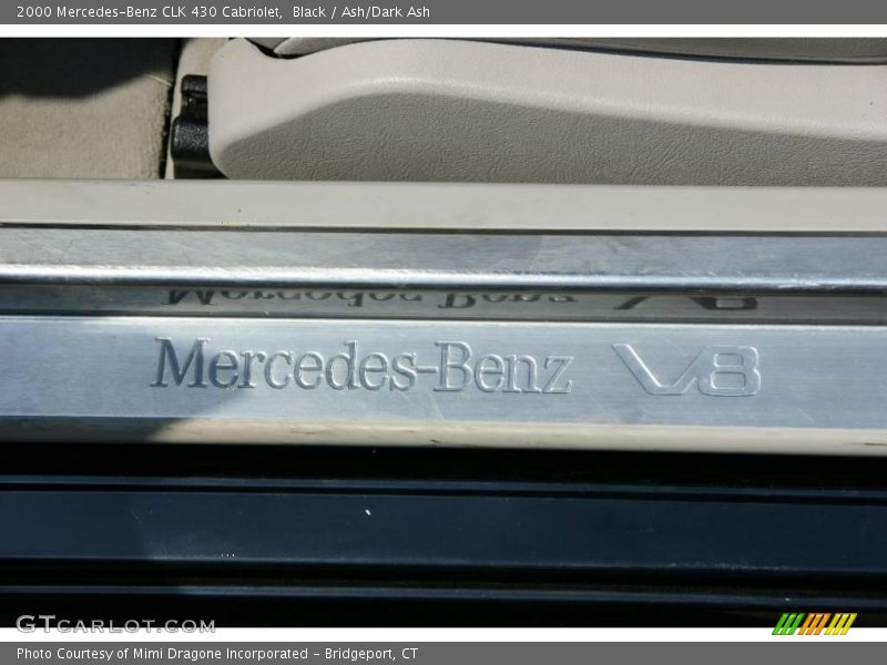 Black / Ash/Dark Ash 2000 Mercedes-Benz CLK 430 Cabriolet