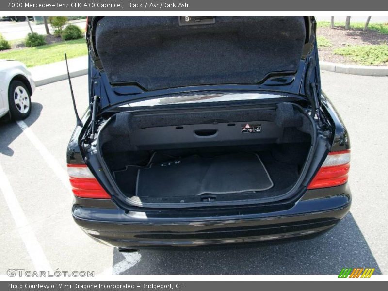 Black / Ash/Dark Ash 2000 Mercedes-Benz CLK 430 Cabriolet