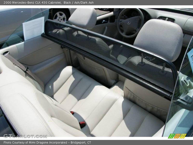 Black / Ash/Dark Ash 2000 Mercedes-Benz CLK 430 Cabriolet