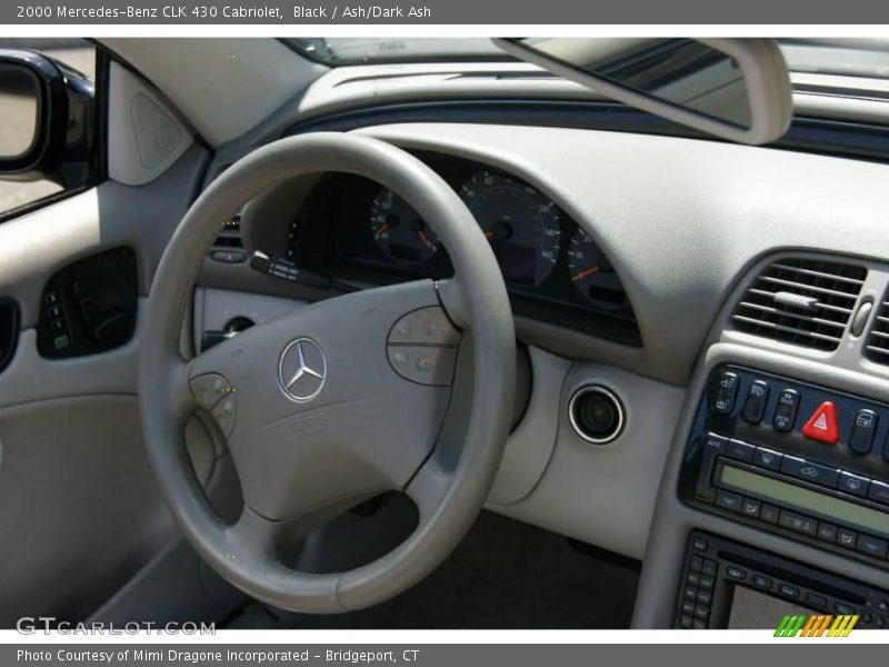 Black / Ash/Dark Ash 2000 Mercedes-Benz CLK 430 Cabriolet