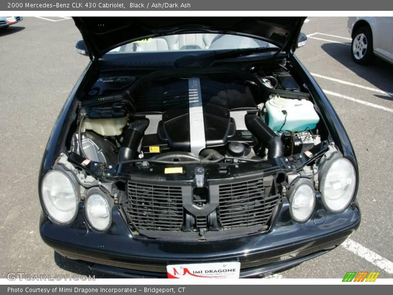 Black / Ash/Dark Ash 2000 Mercedes-Benz CLK 430 Cabriolet
