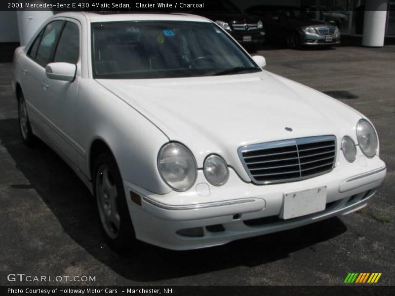 Glacier White / Charcoal 2001 Mercedes-Benz E 430 4Matic Sedan