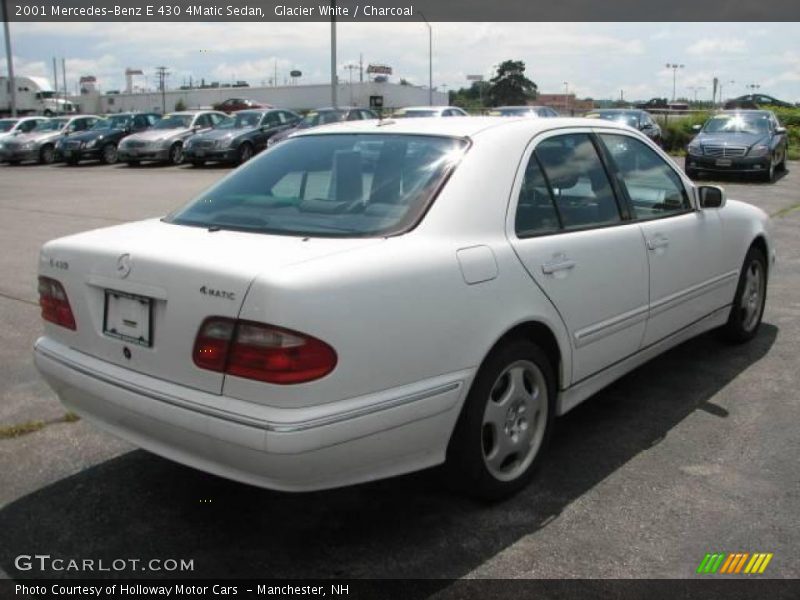 Glacier White / Charcoal 2001 Mercedes-Benz E 430 4Matic Sedan