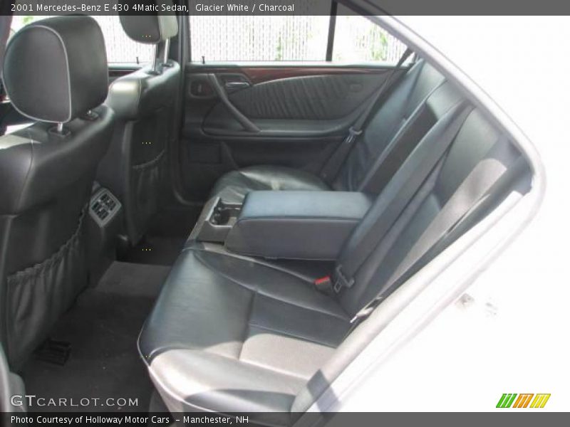 Glacier White / Charcoal 2001 Mercedes-Benz E 430 4Matic Sedan