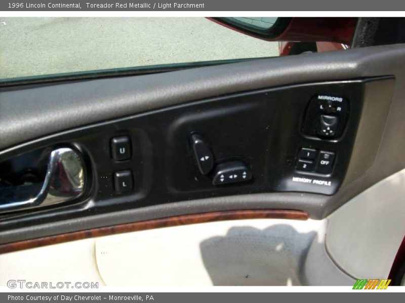 Toreador Red Metallic / Light Parchment 1996 Lincoln Continental