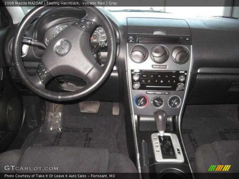 Volcanic Red / Gray 2008 Mazda MAZDA6 i Touring Hatchback