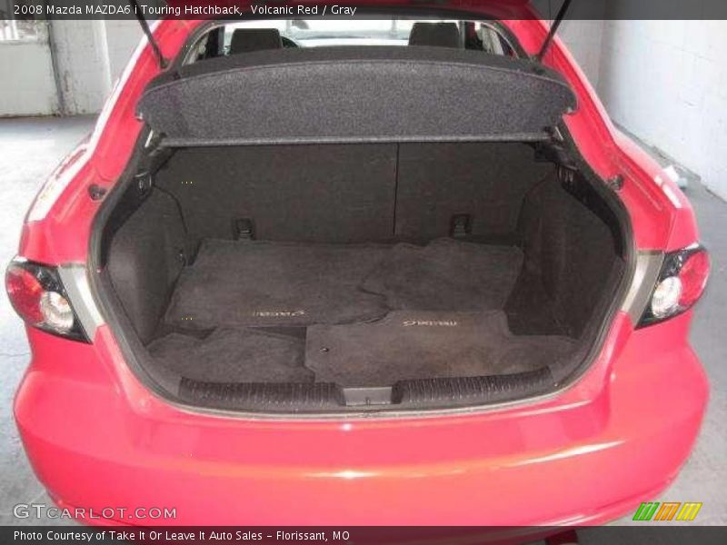 Volcanic Red / Gray 2008 Mazda MAZDA6 i Touring Hatchback