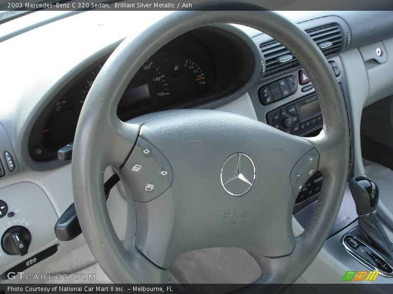 Brilliant Silver Metallic / Ash 2003 Mercedes-Benz C 320 Sedan