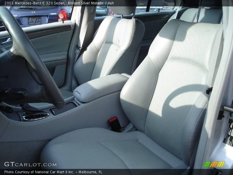 Brilliant Silver Metallic / Ash 2003 Mercedes-Benz C 320 Sedan