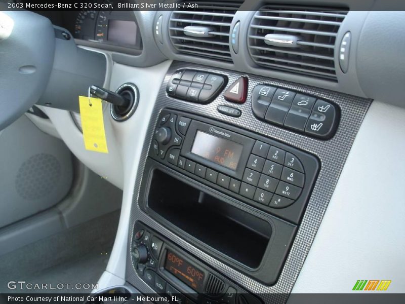 Brilliant Silver Metallic / Ash 2003 Mercedes-Benz C 320 Sedan