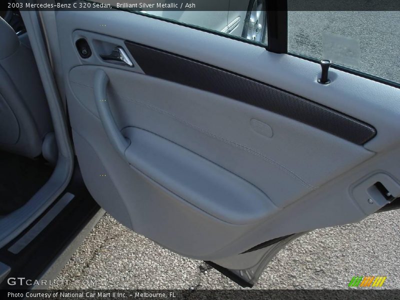 Brilliant Silver Metallic / Ash 2003 Mercedes-Benz C 320 Sedan