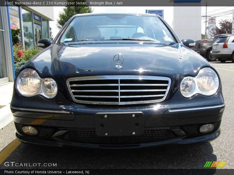 Midnight Blue / Ash 2005 Mercedes-Benz C 230 Kompressor Sedan