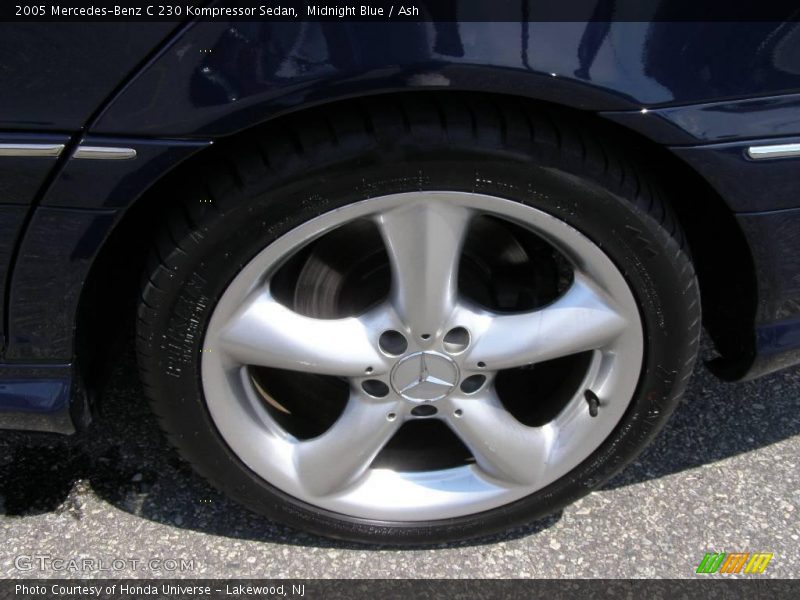 Midnight Blue / Ash 2005 Mercedes-Benz C 230 Kompressor Sedan