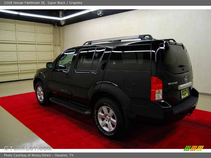 Super Black / Graphite 2008 Nissan Pathfinder SE