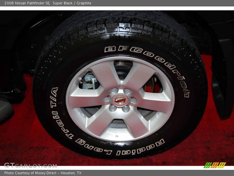 Super Black / Graphite 2008 Nissan Pathfinder SE