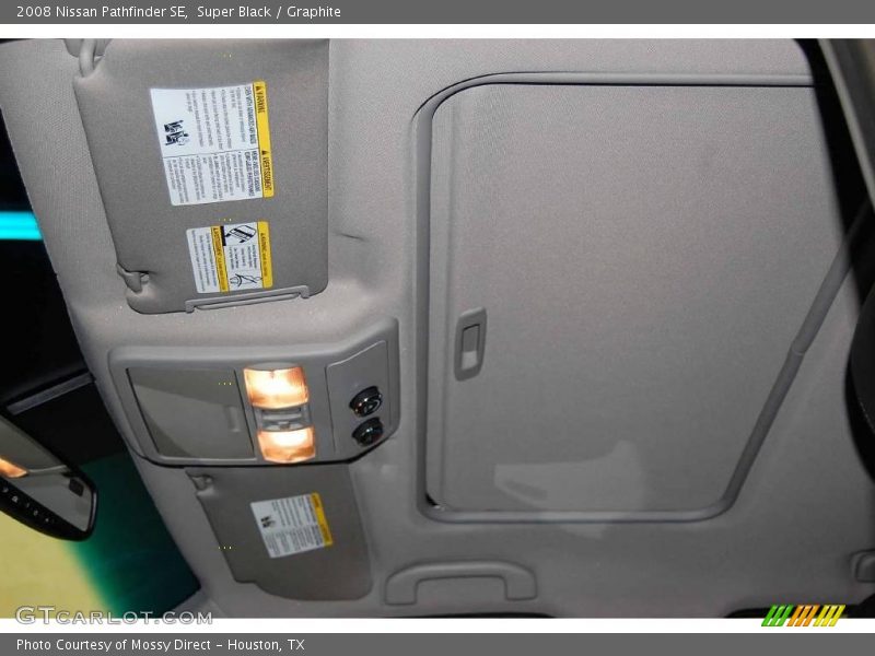 Super Black / Graphite 2008 Nissan Pathfinder SE