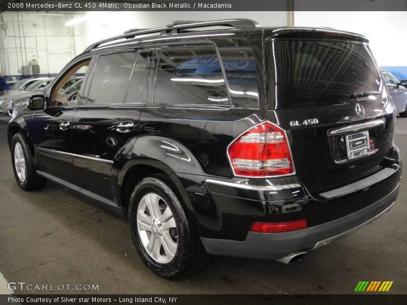 Obsidian Black Metallic / Macadamia 2008 Mercedes-Benz GL 450 4Matic