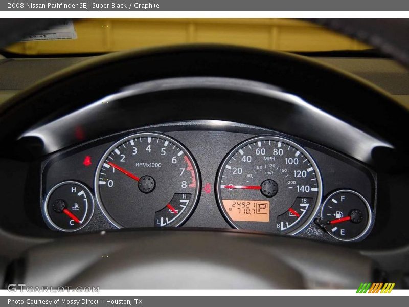 Super Black / Graphite 2008 Nissan Pathfinder SE
