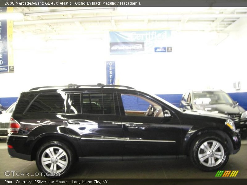 Obsidian Black Metallic / Macadamia 2008 Mercedes-Benz GL 450 4Matic