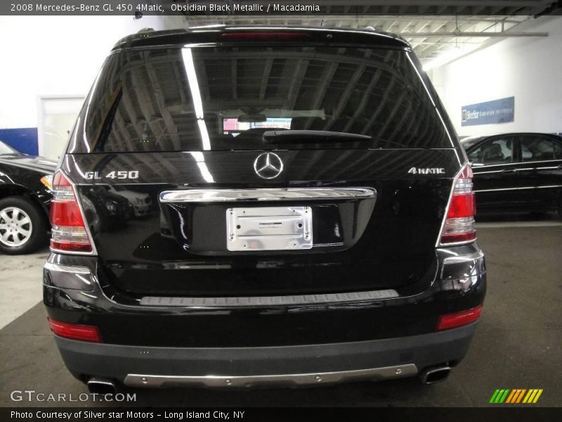 Obsidian Black Metallic / Macadamia 2008 Mercedes-Benz GL 450 4Matic