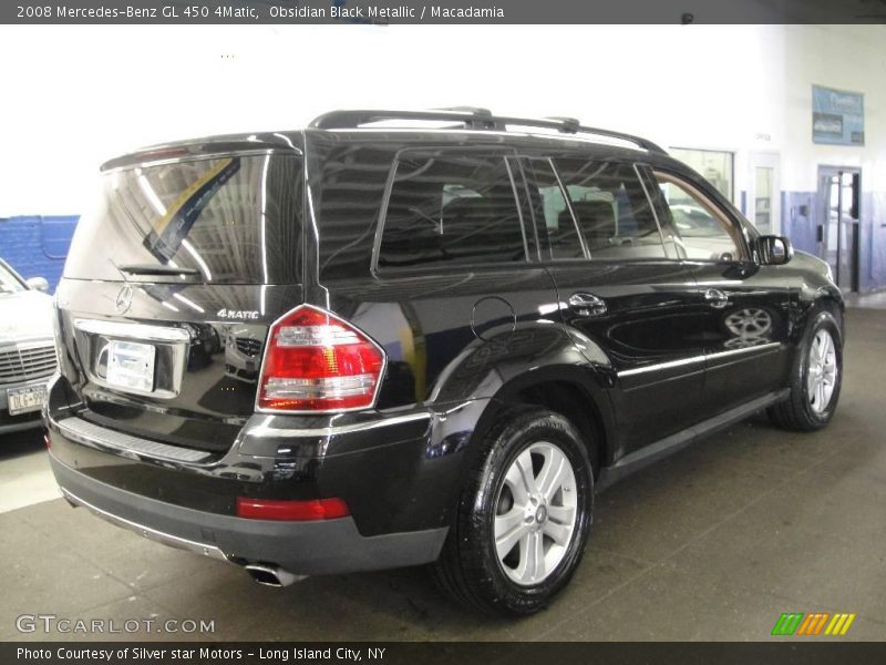 Obsidian Black Metallic / Macadamia 2008 Mercedes-Benz GL 450 4Matic
